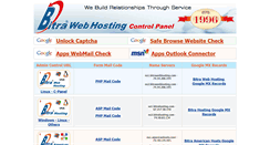 Desktop Screenshot of cp.bitra.com